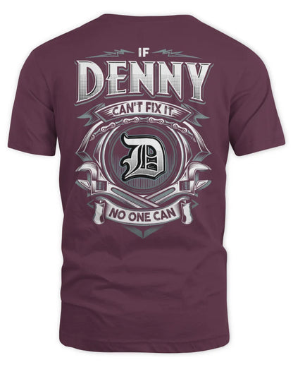 DENNY AP81-K4-626 - Personalized Ahmed Quote Apparel “If Ahmed Can't Fix It, No One Can” - Unisex Standard T-Shirt - Maroon