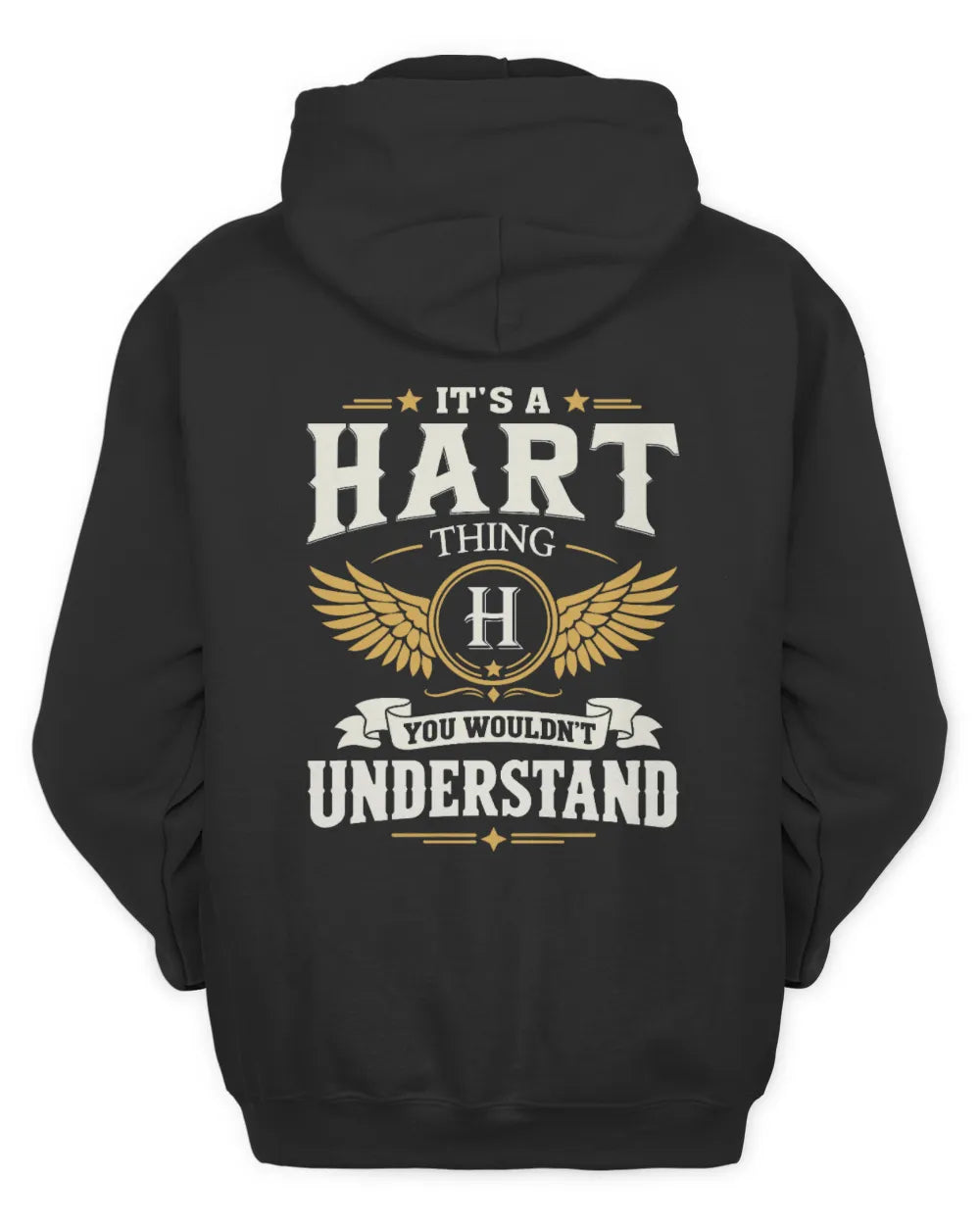 HART KT06-M008 It’s a [NAME] Thing – You Wouldn’t Understand | Personalized Vintage T-Shirt - Unisex Hoodie - Black