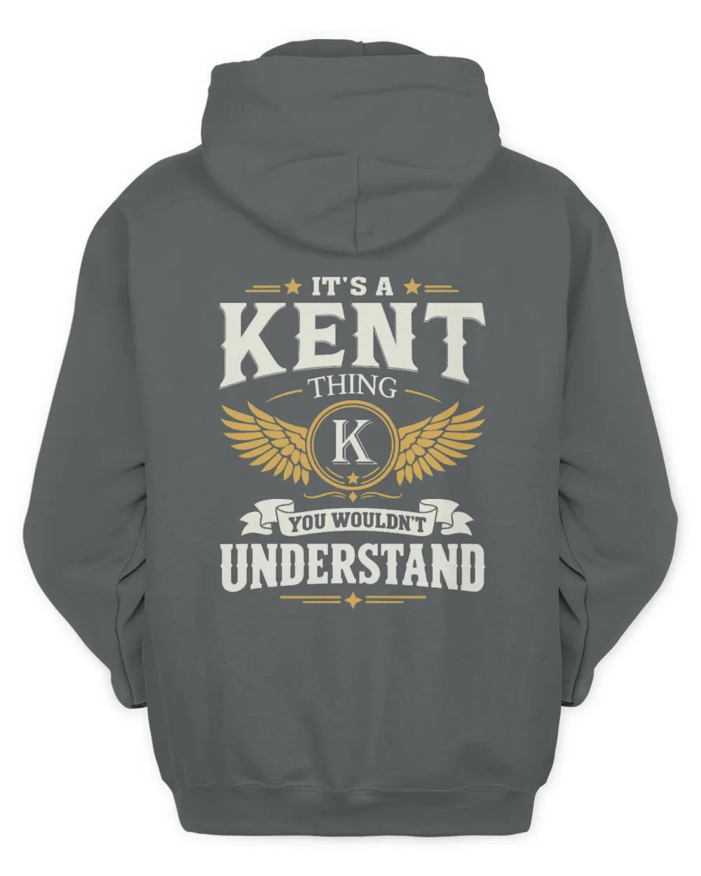 KENT KT06-M008 It’s a [NAME] Thing – You Wouldn’t Understand | Personalized Vintage T-Shirt - Unisex Hoodie - Charcoal
