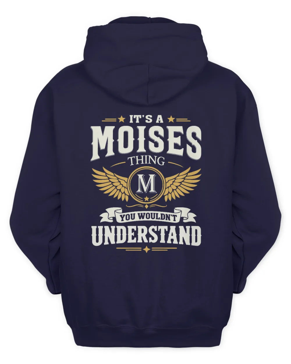 MOISES KT06-M008 It’s a [NAME] Thing – You Wouldn’t Understand | Personalized Vintage T-Shirt - Unisex Hoodie - Navy