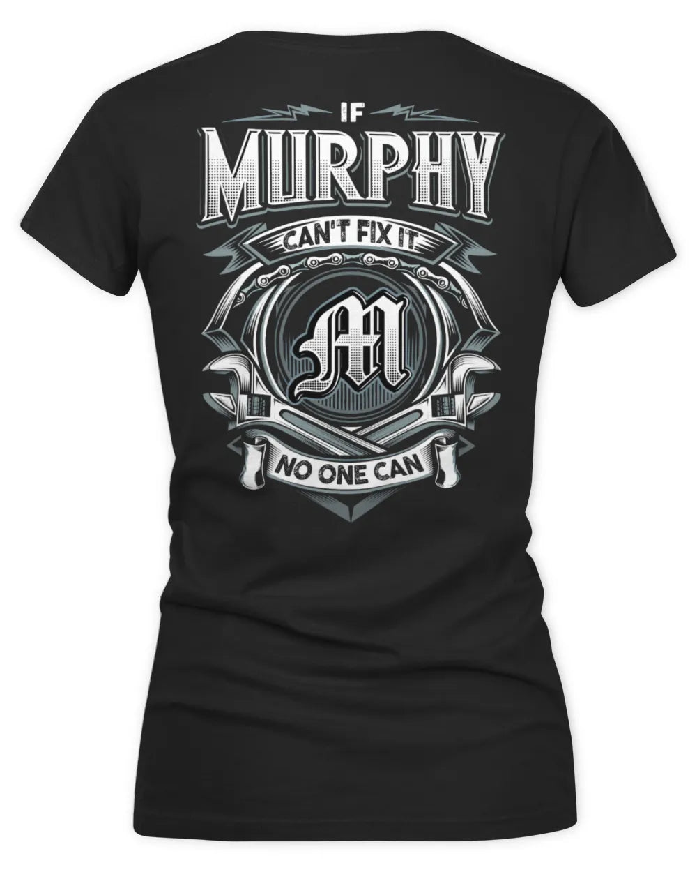 MURPHY AP81-K4-626 - Personalized Ahmed Quote Apparel “If Ahmed Can't Fix It, No One Can” - Women's V-Neck T-Shirt - Black