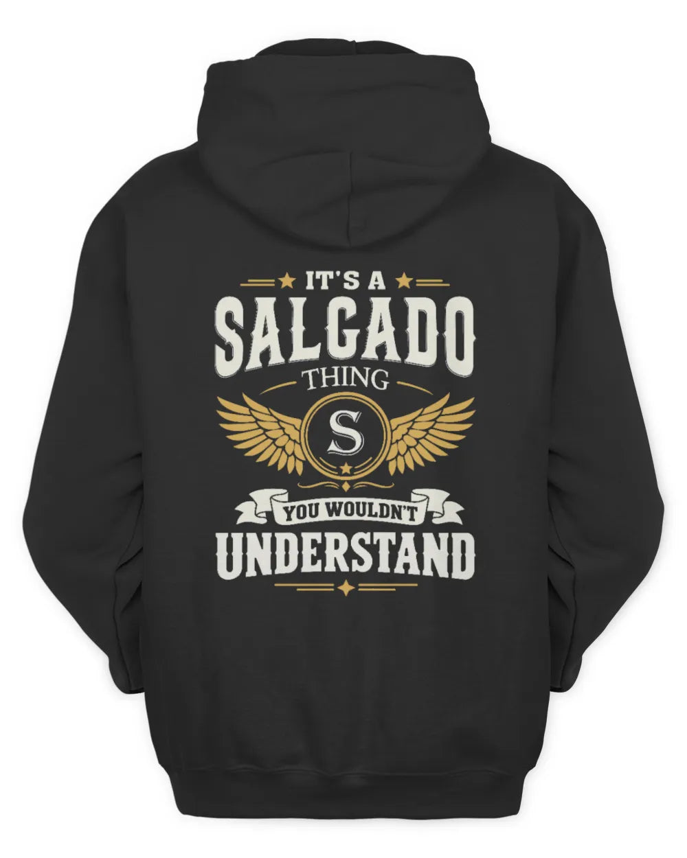 SALGADO KT06-M008 It’s a [NAME] Thing – You Wouldn’t Understand | Personalized Vintage T-Shirt - Unisex Hoodie - Black