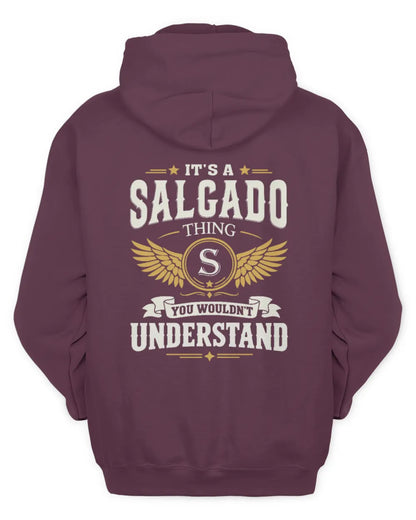 SALGADO KT06-M008 It’s a [NAME] Thing – You Wouldn’t Understand | Personalized Vintage T-Shirt - Unisex Hoodie - Maroon