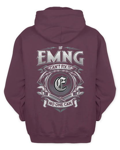 EMNG AP81-K4-626 - Personalized Ahmed Quote Apparel “If Ahmed Can't Fix It, No One Can” - Unisex Hoodie - Maroon