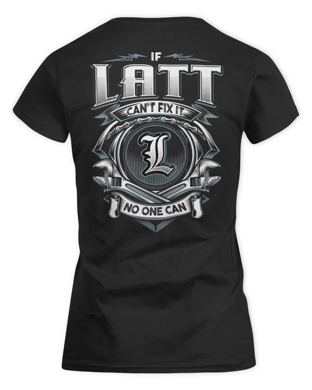 LATT AP81-K4-626 - Personalized Ahmed Quote Apparel “If Ahmed Can't Fix It, No One Can” - Women's Standard T-Shirt - Black