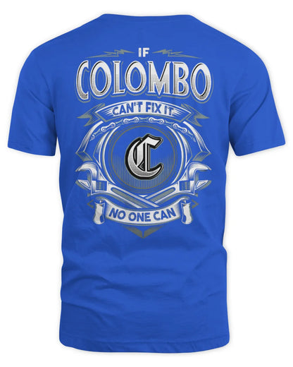 COLOMBO AP81-K4-626 - Personalized Ahmed Quote Apparel “If Ahmed Can't Fix It, No One Can” - Unisex Standard T-Shirt - Royal