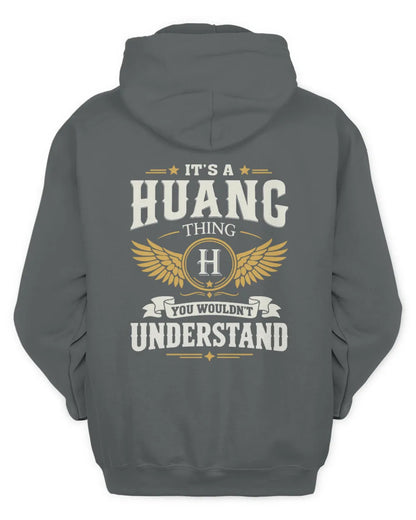 HUANG KT06-M008 It’s a [NAME] Thing – You Wouldn’t Understand | Personalized Vintage T-Shirt - Unisex Hoodie - Charcoal