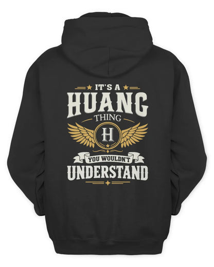 HUANG KT06-M008 It’s a [NAME] Thing – You Wouldn’t Understand | Personalized Vintage T-Shirt - Unisex Hoodie - Black