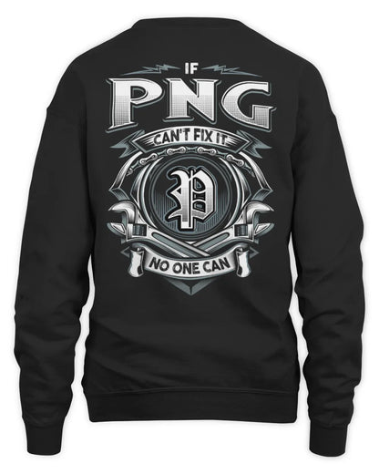 PNG AP81-K4-626 - Personalized Ahmed Quote Apparel “If Ahmed Can't Fix It, No One Can” - Unisex Sweatshirt - Black