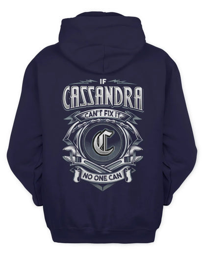 CASSANDRA AP81-K4-626 - Personalized Ahmed Quote Apparel “If Ahmed Can't Fix It, No One Can” - Unisex Hoodie - Navy