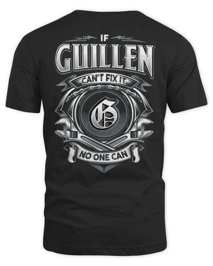 GUILLEN AP81-K4-626 - Personalized Ahmed Quote Apparel “If Ahmed Can't Fix It, No One Can” - Unisex Standard T-Shirt - Black