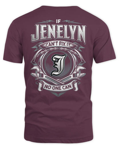 JENELYN AP81-K4-626 - Personalized Ahmed Quote Apparel “If Ahmed Can't Fix It, No One Can” - Unisex Standard T-Shirt - Maroon