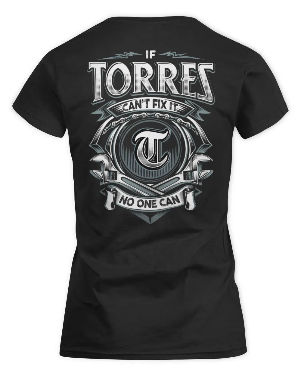 TORRES AP81-K4-626 - Personalized Ahmed Quote Apparel “If Ahmed Can't Fix It, No One Can” - Women's Standard T-Shirt - Black
