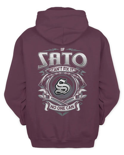 SATO AP81-K4-626 - Personalized Ahmed Quote Apparel “If Ahmed Can't Fix It, No One Can” - Unisex Hoodie - Maroon