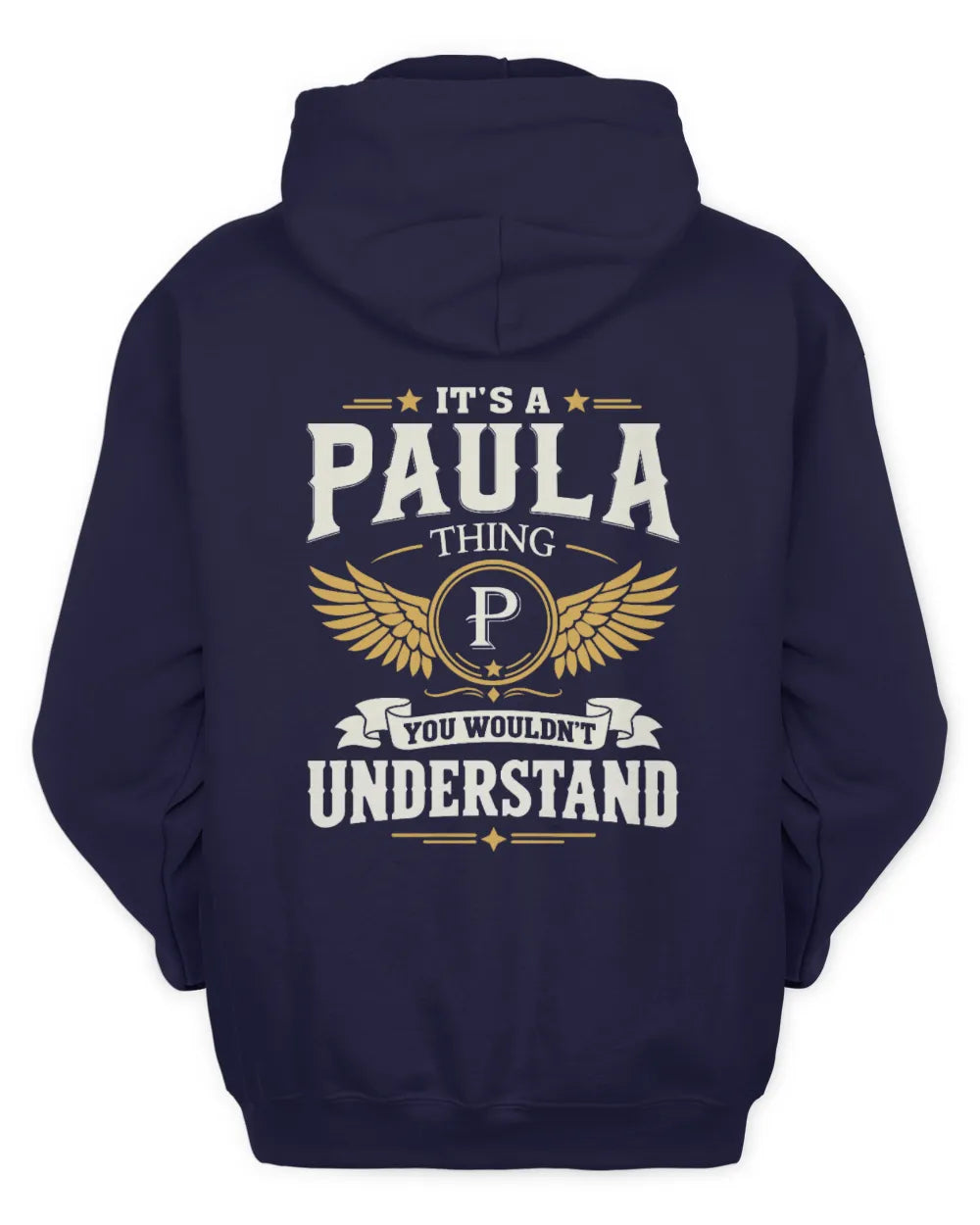 PAULA KT06-M008 It’s a [NAME] Thing – You Wouldn’t Understand | Personalized Vintage T-Shirt - Unisex Hoodie - Navy