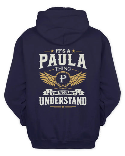 PAULA KT06-M008 It’s a [NAME] Thing – You Wouldn’t Understand | Personalized Vintage T-Shirt - Unisex Hoodie - Navy