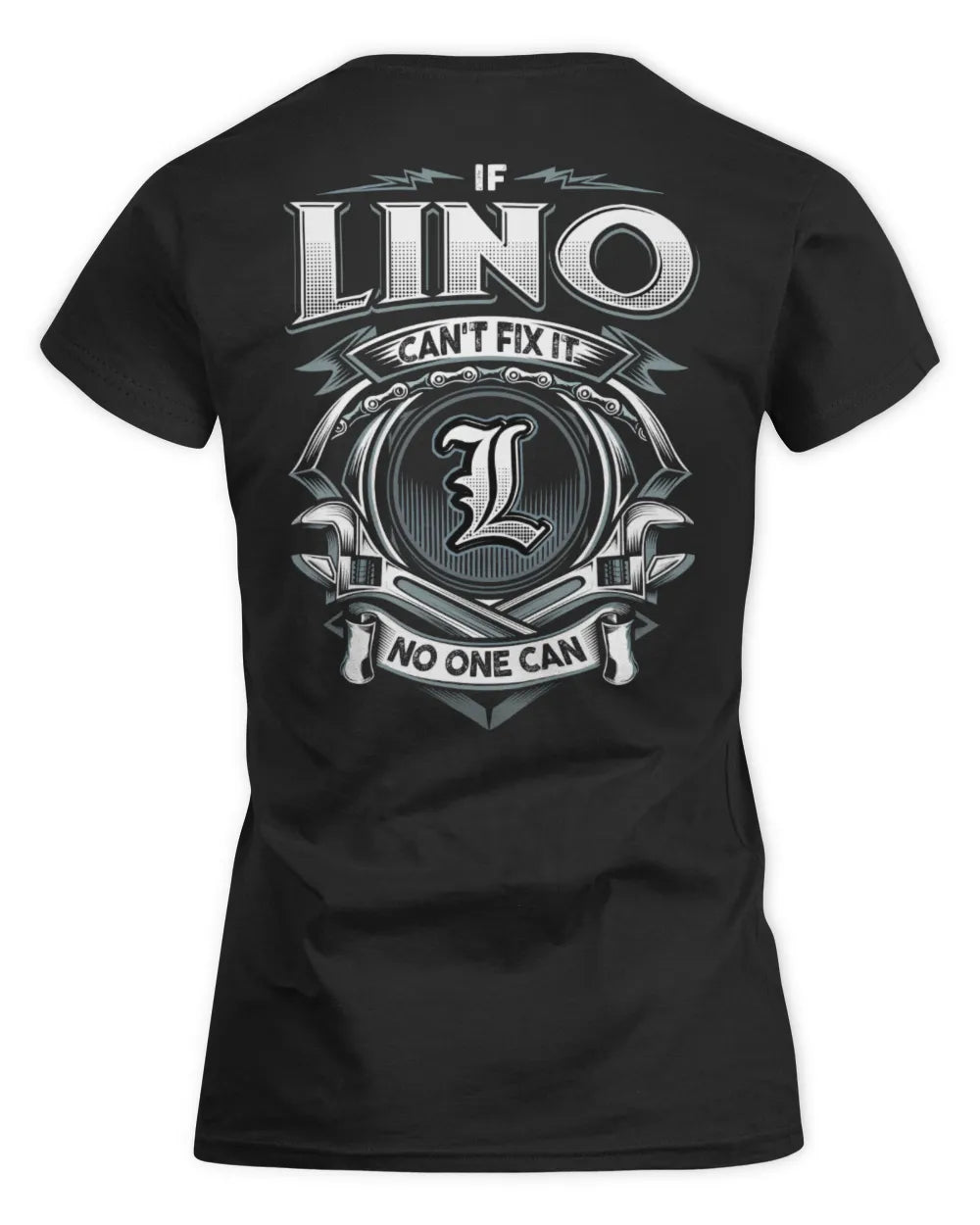 LINO AP81-K4-626 - Personalized Ahmed Quote Apparel “If Ahmed Can't Fix It, No One Can” - Women's Standard T-Shirt - Black