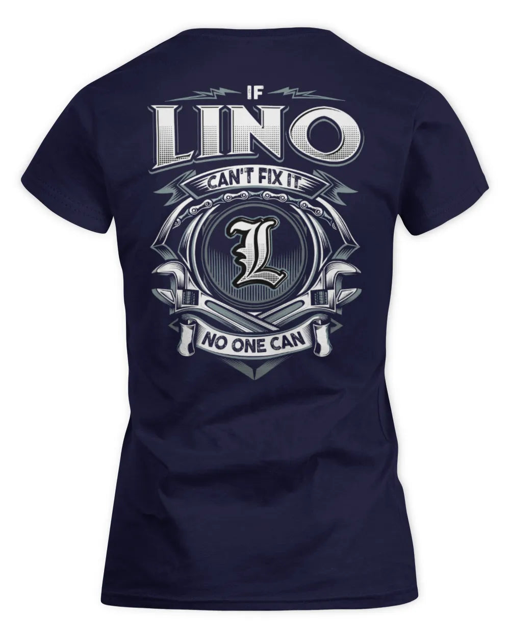 LINO AP81-K4-626 - Personalized Ahmed Quote Apparel “If Ahmed Can't Fix It, No One Can” - Women's Standard T-Shirt - Navy
