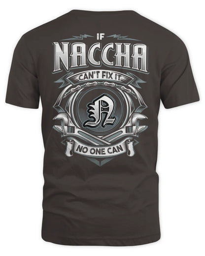 NACCHA AP81-K4-626 - Personalized Ahmed Quote Apparel “If Ahmed Can't Fix It, No One Can” - Unisex Standard T-Shirt - Dark Chocolate