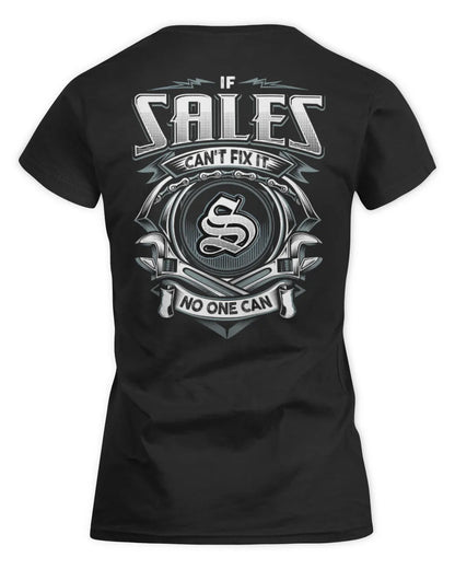 SALES AP81-K4-626 - Personalized Ahmed Quote Apparel “If Ahmed Can't Fix It, No One Can” - Women's Standard T-Shirt - Black