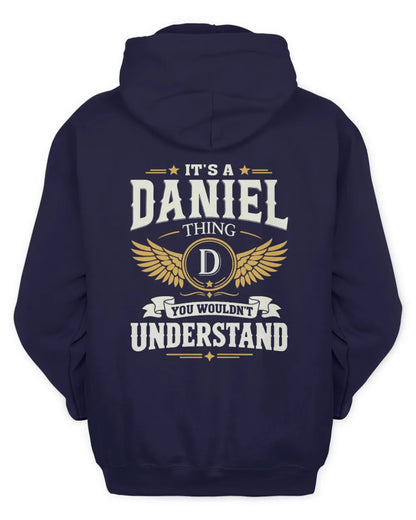 DANIEL KT06-M008 It’s a [NAME] Thing – You Wouldn’t Understand | Personalized Vintage T-Shirt - Unisex Hoodie - Navy