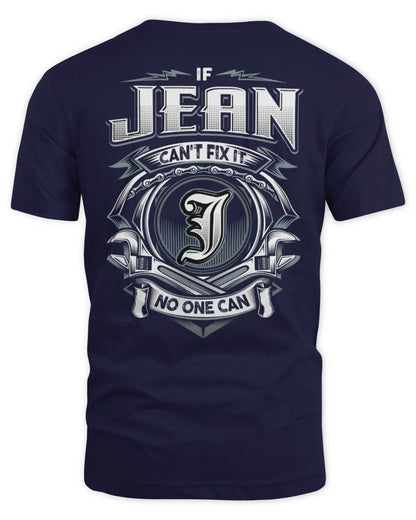 JEAN AP81-K4-626 - Personalized Ahmed Quote Apparel “If Ahmed Can't Fix It, No One Can” - Unisex Standard T-Shirt - Navy