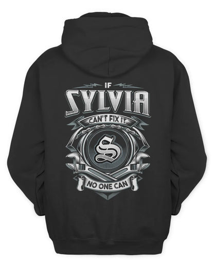 SYLVIA AP81-K4-626 - Personalized Ahmed Quote Apparel “If Ahmed Can't Fix It, No One Can” - Unisex Hoodie - Black