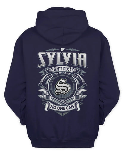 SYLVIA AP81-K4-626 - Personalized Ahmed Quote Apparel “If Ahmed Can't Fix It, No One Can” - Unisex Hoodie - Navy