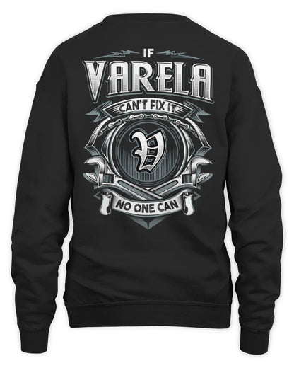 VARELA AP81-K4-626 - Personalized Ahmed Quote Apparel “If Ahmed Can't Fix It, No One Can” - Unisex Sweatshirt - Black