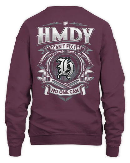 HMDY AP81-K4-626 - Personalized Ahmed Quote Apparel “If Ahmed Can't Fix It, No One Can” - Unisex Sweatshirt - Maroon