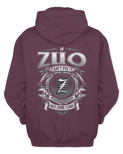 ZUO AP81-K4-626 - Personalized Ahmed Quote Apparel “If Ahmed Can't Fix It, No One Can” - Unisex Hoodie - Maroon