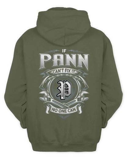 PANN AP81-K4-626 - Personalized Ahmed Quote Apparel “If Ahmed Can't Fix It, No One Can” - Unisex Hoodie - Military Green