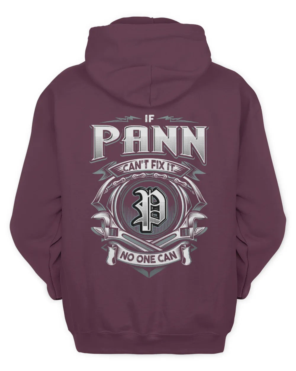 PANN AP81-K4-626 - Personalized Ahmed Quote Apparel “If Ahmed Can't Fix It, No One Can” - Unisex Hoodie - Maroon