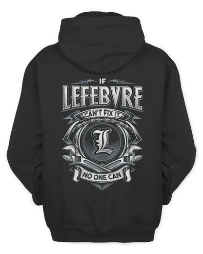 LEFEBVRE AP81-K4-626 - Personalized Ahmed Quote Apparel “If Ahmed Can't Fix It, No One Can” - Unisex Hoodie - Black