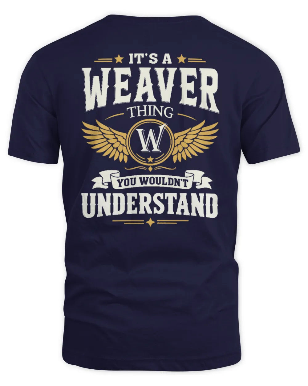 WEAVER KT06-M008 It’s a [NAME] Thing – You Wouldn’t Understand | Personalized Vintage T-Shirt - Unisex Standard T-Shirt - Navy