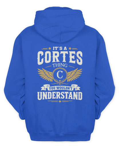 CORTES KT06-M008 It’s a [NAME] Thing – You Wouldn’t Understand | Personalized Vintage T-Shirt - Unisex Hoodie - Royal