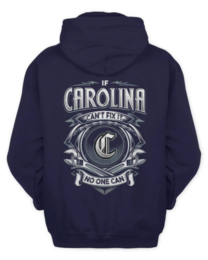 CAROLINA AP81-K4-626 - Personalized Ahmed Quote Apparel “If Ahmed Can't Fix It, No One Can” - Unisex Hoodie - Navy