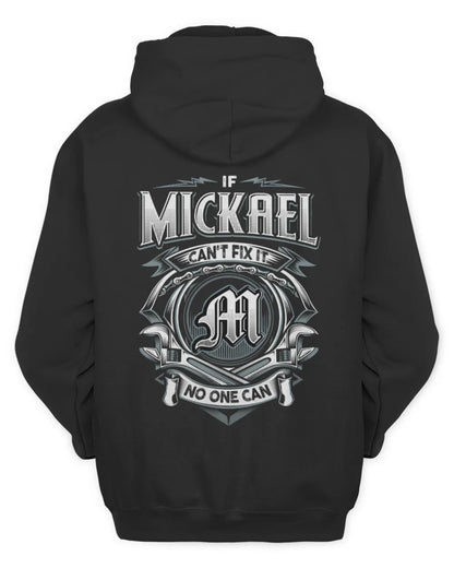 MICKAEL AP81-K4-626 - Personalized Ahmed Quote Apparel “If Ahmed Can't Fix It, No One Can” - Unisex Hoodie - Black