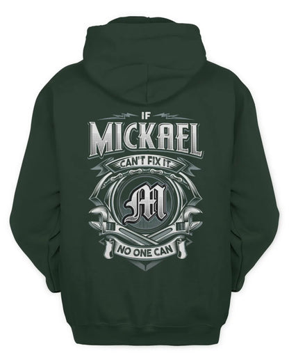 MICKAEL AP81-K4-626 - Personalized Ahmed Quote Apparel “If Ahmed Can't Fix It, No One Can” - Unisex Hoodie - Forest Green