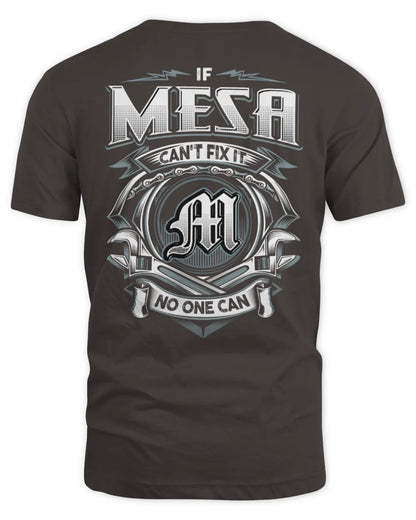 MESA AP81-K4-626 - Personalized Ahmed Quote Apparel “If Ahmed Can't Fix It, No One Can” - Unisex Standard T-Shirt - Dark Chocolate