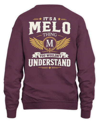 MELO KT06-M008 It’s a [NAME] Thing – You Wouldn’t Understand | Personalized Vintage T-Shirt - Unisex Sweatshirt - Maroon