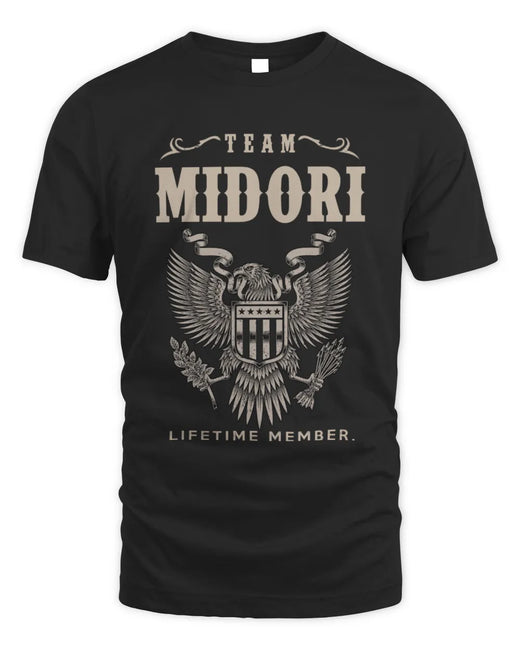 MIDORI TP06-K82 – Personalized Classic Style Apparel “Team NAME Lifetime Member”