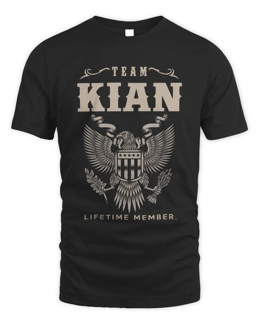 KIAN TP06-K82 – Personalized Classic Style Apparel “Team NAME Lifetime Member”