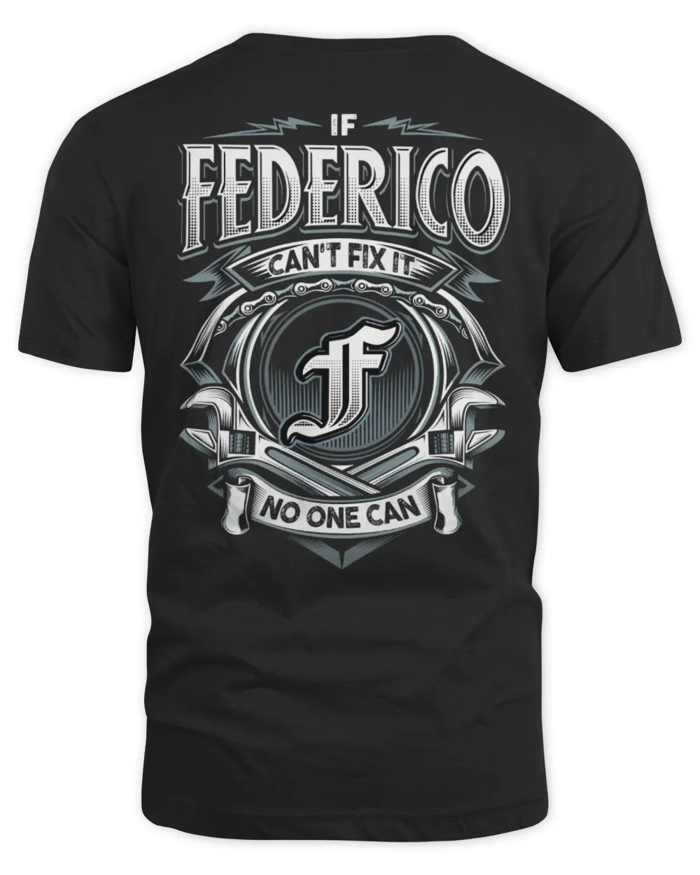 FEDERICO AP81-K4-626 - Personalized Ahmed Quote Apparel “If Ahmed Can't Fix It, No One Can”