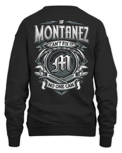 MONTANEZ AP81-K4-626 - Personalized Ahmed Quote Apparel “If Ahmed Can't Fix It, No One Can” - Unisex Sweatshirt - Black