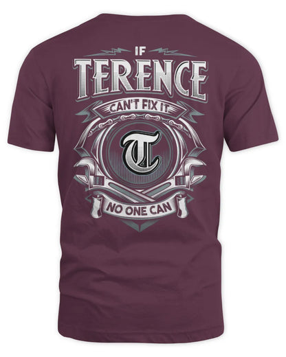 TERENCE AP81-K4-626 - Personalized Ahmed Quote Apparel “If Ahmed Can't Fix It, No One Can” - Unisex Standard T-Shirt - Maroon