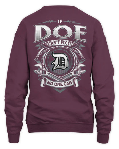 DOE AP81-K4-626 - Personalized Ahmed Quote Apparel “If Ahmed Can't Fix It, No One Can” - Unisex Sweatshirt - Maroon