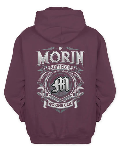 MORIN AP81-K4-626 - Personalized Ahmed Quote Apparel “If Ahmed Can't Fix It, No One Can” - Unisex Hoodie - Maroon