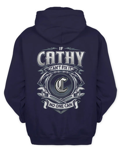CATHY AP81-K4-626 - Personalized Ahmed Quote Apparel “If Ahmed Can't Fix It, No One Can” - Unisex Hoodie - Navy