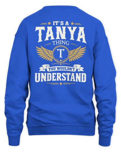 TANYA KT06-M008 It’s a [NAME] Thing – You Wouldn’t Understand | Personalized Vintage T-Shirt - Unisex Sweatshirt - Royal